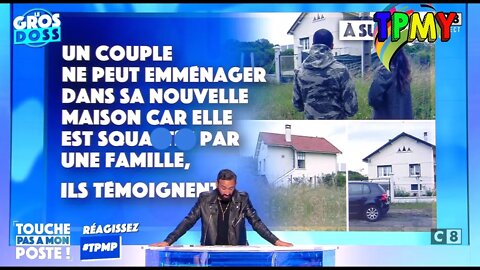 Maison Squatté la famille témoigne dans tpmp ! #hanouna #bassembraiki #squatte