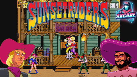 Sunset Riders - (ARCADE - FULL GAME) - Longplay/Playthrough