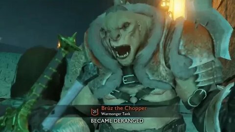 Middle Earth: Shadow of War - Bruz isn't Deranged ... Yet