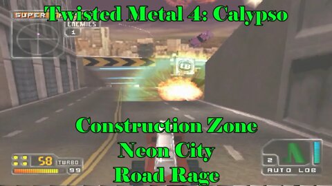 Twisted Metal 4 Solo: Calypso (Part 1)