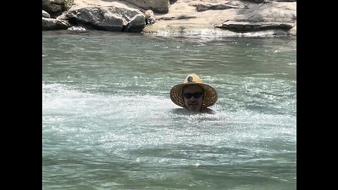 Crystal water in San Marcos, Texas.