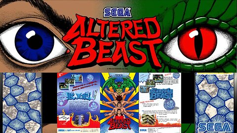 Altered Beast (Arcade) Stage 1 - Graveyard