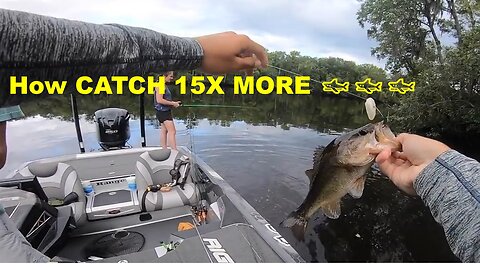 Catch 15x MORE Bass - TRY THIS! (Bass Fishing Tips)