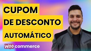 Cupom de desconto automático para Woocommerce