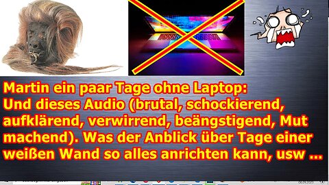 Martins Gespräche mit der weißen Wand, weil Laptop paar Tage außer Gefecht — 15.12.2023 ...