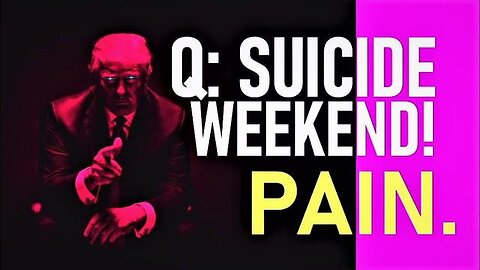 Q: SUICIDE WEEKEND! PAIN. DURHAM FISA BRINGS DOWN THE HOUSE!