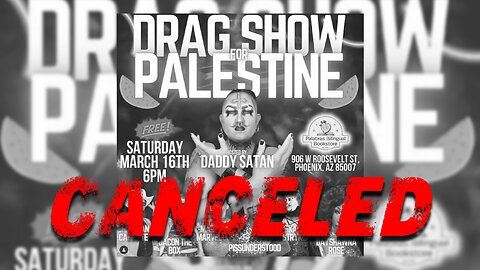 ARIZONA'S "DRAG SHOW FOR PALESTINE" CANCELED AMID CONTROVERSY!