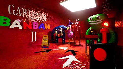 Garten of Banban 2 - All The Monsters Chasing You & Ending