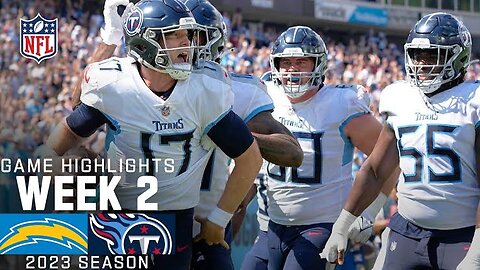 Los Angeles Chargers vs. Tennessee Titans | 2023 Week 2 Game Highlights