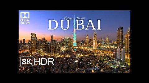 Dubai 8K Video Ultra HD 60 FPS (United Arab Emirates) in Drone Video