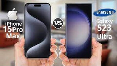 iPhone 15 Pro Max vs Samsung S23 Ultra Camera Battle!