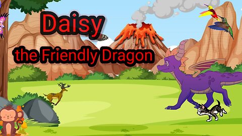 Daisy the Friendly dragon |bedtime stories |moral stories |stories in english