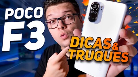 POCO F3 - TOP 10 DICAS E TRUQUES PARA DOMINAR ELE 100%! VEM APRENDER!!