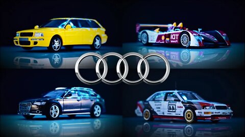 AUDI models from my 1/43 scale collection