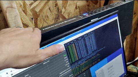 GPU RTX 3080 Mining Farm - KVM Switch we Use for 8 PC / RIG Setup
