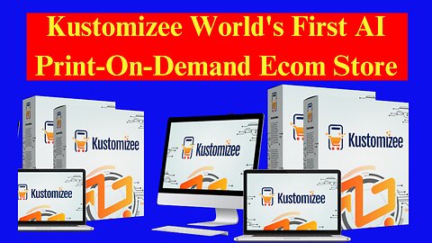 Kustomizee World's First AI Print-On-Demand Ecom Store review