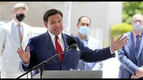 Florida's Caveman Governor Ron DeSantis Eating Crow Is So Satisfying To Watch