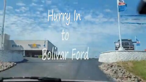 Hurry to Bolivar Ford