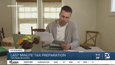 Last-minute tax preparation ahead of April 18 deadline