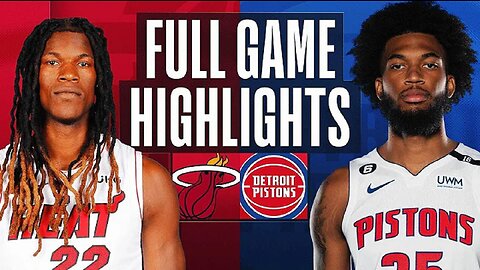 Miami Heat vs. Detroit Pistons Full Game Highlights | Mar 19 | 2022-2023 NBA Season