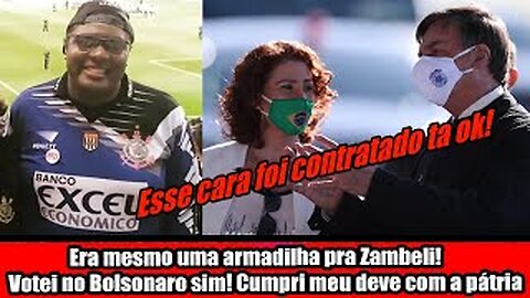 Era mesmo uma armadilha pra Zambeli! Votei no Bolsonaro sim! Cumpri meu deve com a pátria