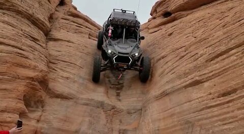 RZR TurboS coming down the chute