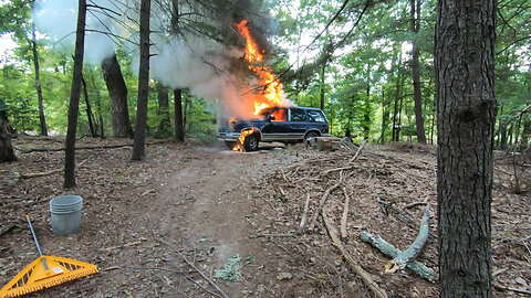 Testing The Line Lock on The S10! And The Exploder Exploded!