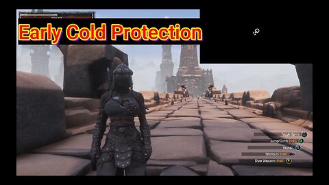 Conan Exiles beginners guide early cold protection #boosteroid, #Conanexiles