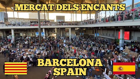 Exploring Barcelona Spain: A Walking Tour of Mercat dels Encants