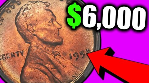 1952 WHEAT PENNY VALUE - RARE PENNY COINS WORTH MONEY!!