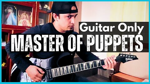 Master of Puppets | Guitar ONLY | No Backing Track