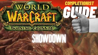 Showdown WoW Quest TBC completionist guide