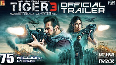 Tiger 3 Trailer | Salman Khan, Katrina Kaif, Emraan Hashmi | Maneesh Sharma | YRF Spy Universe