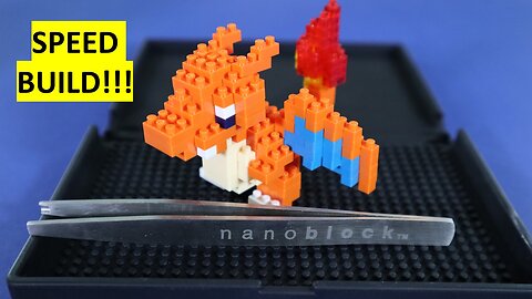 Charizard Pokémon Nanoblock Speed Build (NBPM_008)