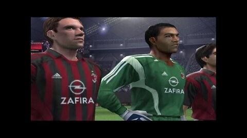 Winning Eleven 10 (PS2) Gameplay