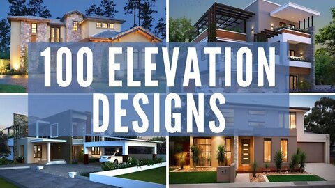 100 Modern House Front Elevation Design Ideas 2022 | Top Exterior House Design Ideas 2022