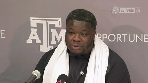 Texas A&M Aggies Interim Coach Elijah Robinson - LSU Tigers Post Game Press Conference