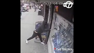 Smash & Grab In The Bronx In Broad Daylight