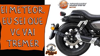 Ei METEOR, eu sei que você VAI TREMER. Nova Keeway CRUISER chega para DAR TRABALHO