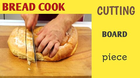 bread cook fresh bread bakery cutting board cooking table