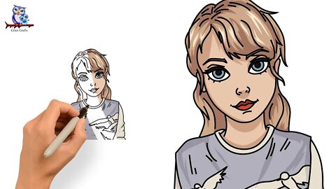 How To Draw Taylor Swift 1989 - Tutorial