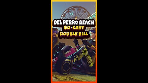 Del Perro beach go-cart double kill | Funny #GTAclips Ep. 363 #gtarecovery