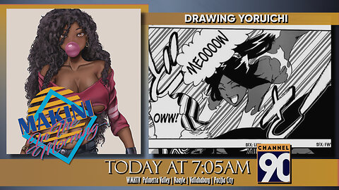 Drawing Yoruichi Part 4: I Think I Know What to Do Now | Makini in the Morning | Episode 46