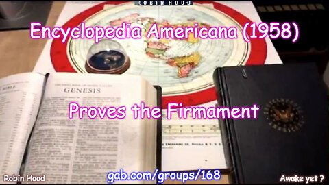 Encyclopedia Americana (1958) Proves the Firmament