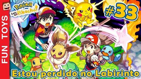 Pokémon: Let's Go #33 ⚡️ Estou TOTALMENTE perdido no prédio da EQUIPE ROCKET! Preciso de ajuda!