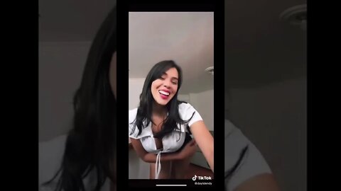 Sexy Dance In Microskirt and Tight Top #shorts #tiktok