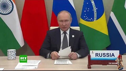 Vladimir Poutine assiste au XIVe sommet des BRICS, en pleine crise entre l'Occident et la Russie