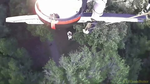 Mountain bike accident results in a CHP hoist operation