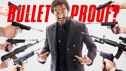 We Built a BULLETPROOF John Wick Suit in Real Life!