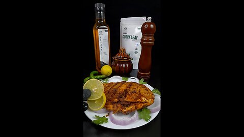 Spicy Pomfret Fish Fry.........